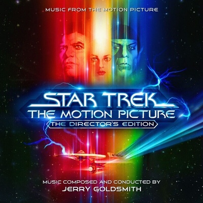 Jerry Goldsmith Star Trek Soundtrack: The Director's Edition (Blue White Swirl viny LP