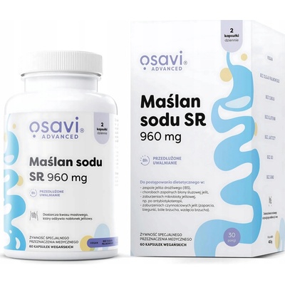 Osavi Butyrát sodný SR 960 mg 120 veganských kapslí