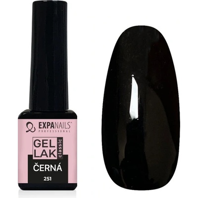 Expa nails gel lak černá 5 ml
