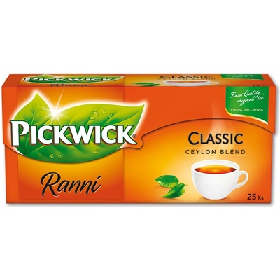 Pickwick Čaj Ranní černý 25 x 1,75 g