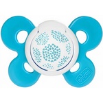 Chicco Силиконова залъгалка Chicco - Physio Comfort, Сини сърца, 6-16 m (N0328)