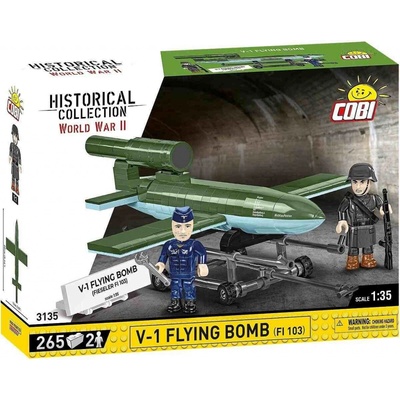 COBI 3135 World War II Německá střela s plochou dráhou letu V-1 Fieseler FI 103