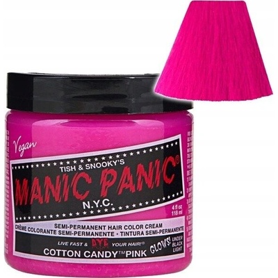 Manic Panic Barva na vlasy Classic Cotton Candy Pink 118 ml