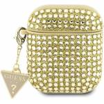 Guess Кейс Guess GUA2HDGTPD за AirPods 1/2, златист / златист, Rhinestone Tr (GUE002867-0)
