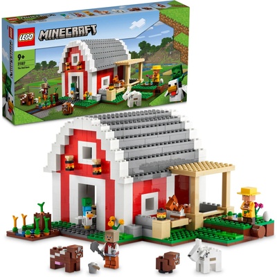 LEGO® Minecraft® 21187 Červená stodola