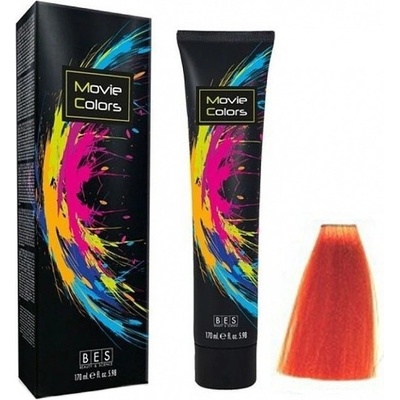 BES Movie Colors gelová barva Orange oranžová 170 ml