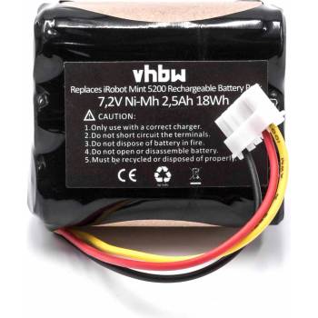 Image 1 of VHBW Батерия за iRobot Braava 380 / 390, 2500 mAh (888100126)