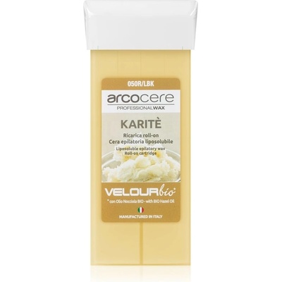 Arcocere Professional Wax Karité epilační vosk roll-on náhradní náplň 100 ml