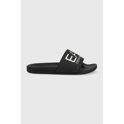 EA7 Emporio Armani pantofle černá – Zboží Dáma