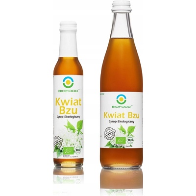 Bio Food Sirup z kvetov bazy BIO 250 ml