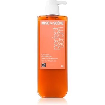mise en scene Perfect Serum Original Conditioner възстановяващ балсам за блясък и мекота на косата 680ml