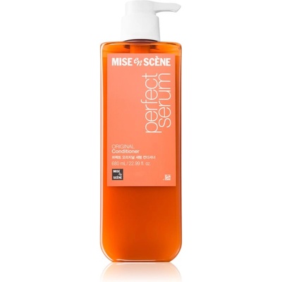mise en scene Perfect Serum Original Conditioner възстановяващ балсам за блясък и мекота на косата 680ml