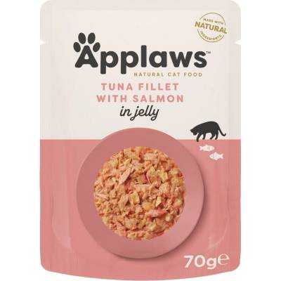 APPLAWS Tuna fillet with salmon in jelly 70 g
