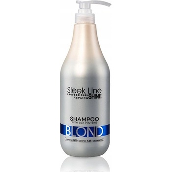 Stapiz Sleek Line Blond Shampoo šampón na poškodené farbené vlasy 1000 ml
