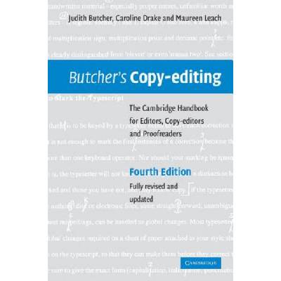 Butcher's Copy-editing | Judith Butcher
