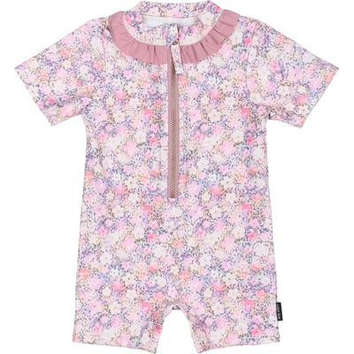 Mikk-Line Детски цял бански от ликра (UV защита) Mikk-line Kid's UV Suit Frill Recycled AOP Lycra - Lilas - размер 98/104 (750-2400-0214)