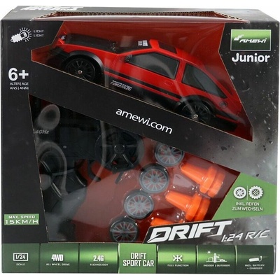 Amewi Drift Sport Car Toyota Corolla 4WD 2,4 GHz RTR 1:24