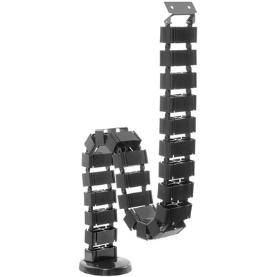 Equip 650808 органайзер за кабели Под Черен 1 броя (650808) (650808)