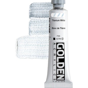 Golden Artist Colors Heavy Body АКРИЛНА боя Titanium White 59 ml 1 бр (0001380-2)