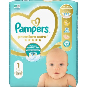 Pampers Premium Care S1 72 бр
