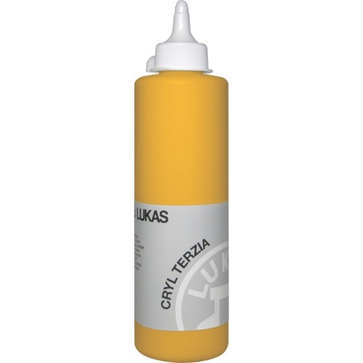 LUKAS Cryl Terzia Plastic Bottle АКРИЛНА боя Indian Yellow 500 ml 1 бр (748240500)