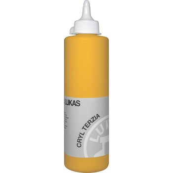 LUKAS Cryl Terzia Plastic Bottle АКРИЛНА боя Indian Yellow 500 ml 1 бр (748240500)