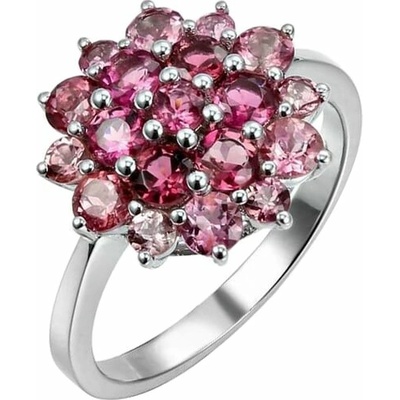 Eppi zlatý prsten s turmalínovým květem Fannie R31806