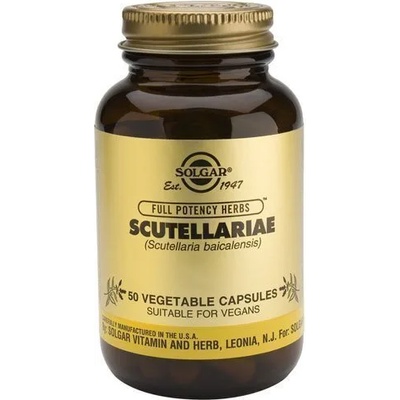 Solgar Хранителна добавка корен на Scutellariae , Solgar Scutellariae 50 Veg. Caps
