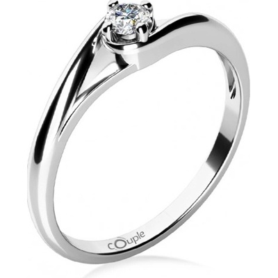 Couple prstýnek Jane bílé zlato a zirkon 6864175 0 1