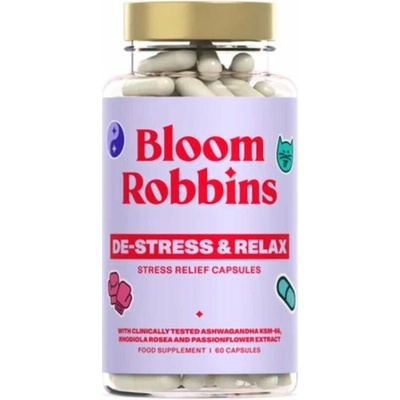 Bloom Robbins Stress No More žuvacie pastilky jednorožci 60 ks