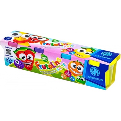 ASTRA Комплект моделин в чаша Astra - 4 пастелни цвята (AS336122013)