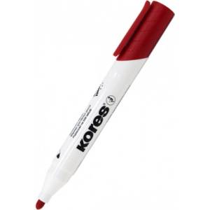 Kores Маркер Kores XW1, червен, от 1 до 3 mm, за бяла дъска, цената е за 1бр. (продава се в опаковка от 12бр. ) (OK100135)