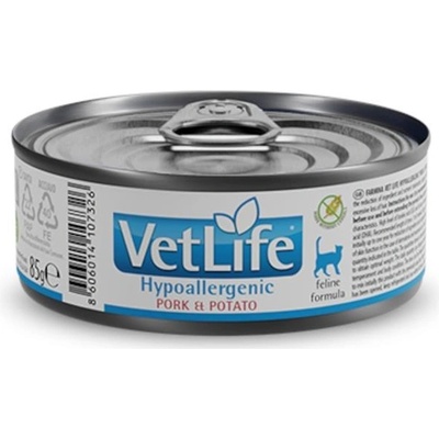 Vet Life Natural Hypoallergenic Pork & Potato 85 g