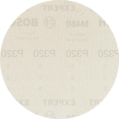 Bosch Brúsny papier EXPERT M480 pre excentrické brúsky, 150 mm, zrnitosť 320, 5 ks 2608900696