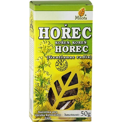 MILOTA Horec žltý koreň 50 g