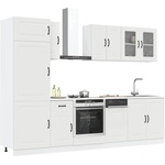 vidaXL Комплект кухненски шкафове от 8 части Kalmar, инженерно дърво (3314791)