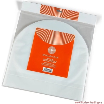 Spincare DYNAMIC 12 Inch Premium Inner Record Sleeves: Vnitřní obal pro LP - 50Ks – Zboží Živě