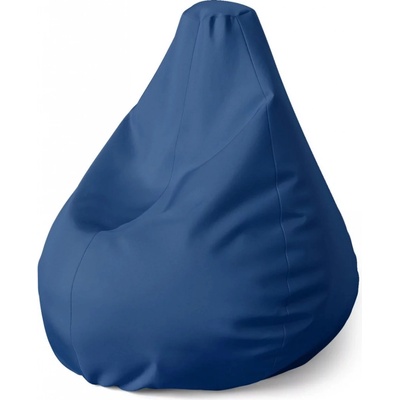 Sablio Sedací vak Pear Modrá 2 Sablio 70 x 95 x 15 cm