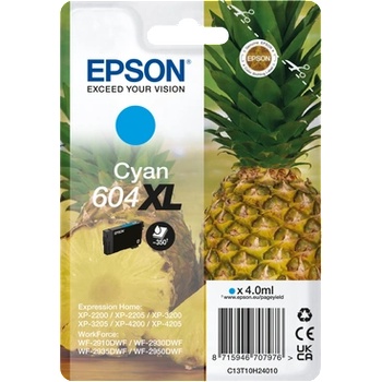 Epson Глава за Epson WorkForce WF-2930/Expression Home XP-4200/XP-3200/XP-2200 Series - Ink - /604XL/ / C13T10H24010 - Cyan - XL - PN C13T10H24010 (C13T10H24010)