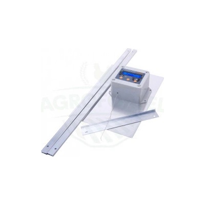Automatické dvierka na kurník 2.0-komplet DUAL-batérie+adaptér