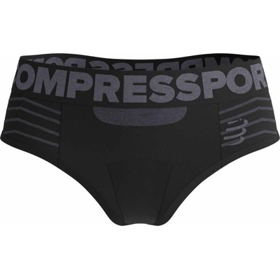 Compressport Seamless Boxer W Black Grey