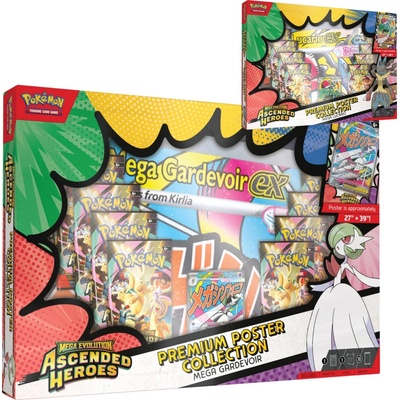 Pokémon TCG Ascended Heroes prémiová kolekcia s plagátom 1 kus