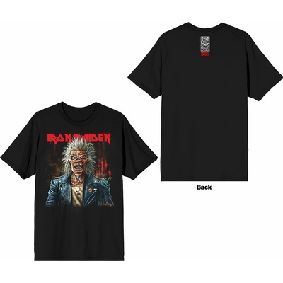 Iron Maiden tričko Est. 1975 Eddie Scream Portrait čierna
