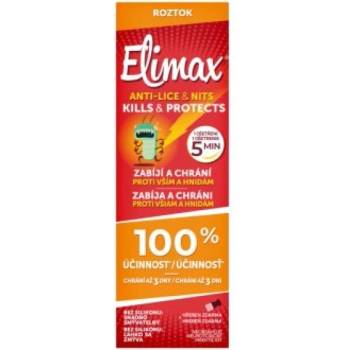 Elimax Ефективен разтвор 100ml + метален гребен
