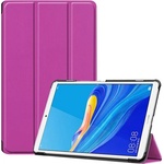 Gigapack Huawei MediaPad M6 8.4 WIFI / MediaPad M6 8.4 LTE GIGAPACK Калъф с функция „FLIP с ефект на кожа, стойка за маса, ЛИЛА (GP-89853)