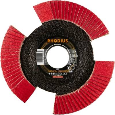 RHODIUS Lamelový brusný kotouč VISION SPEED 115 x 22,23 TOPline 210655