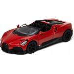 Kinsmart Метална количка Kinsmart - Bugatti Mistral, 1: 36, бордо (52132)