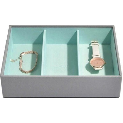 Stackers box na šperky Grey Mint Classic 3 tyrkysová 73546