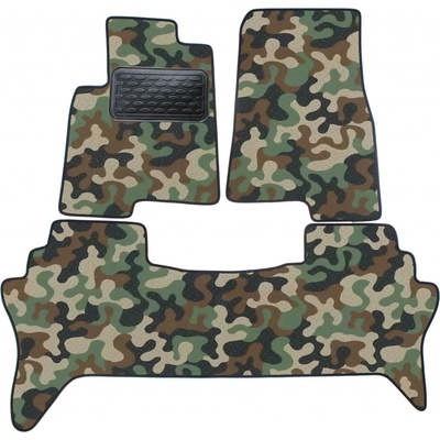 Koberce textilné J&J AUTOMOTIVE Army style Mitsubishi Pajero 2007-2016