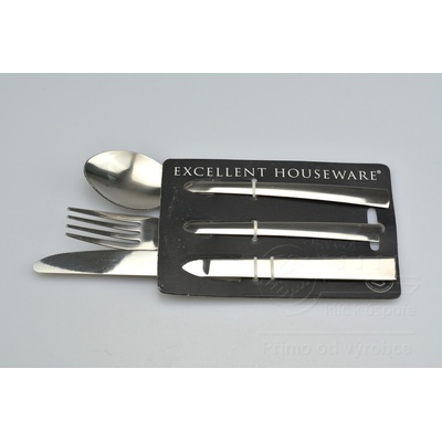 Excellent Houseware Sada nerezových příborů EH Vidlička nůž lžíce